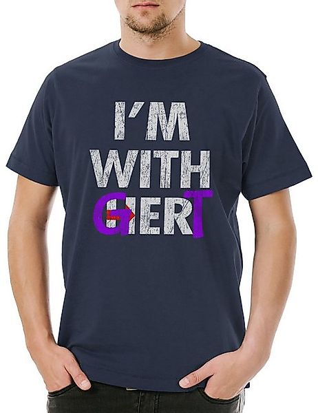 Urban Backwoods Print-Shirt I'm With Gert Herren T-Shirt Runaways Alex TV N günstig online kaufen