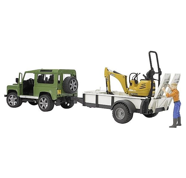 Bruder® Spielzeug-Auto bruder PKW Modell Land Rover Defender Fertigmodell P günstig online kaufen