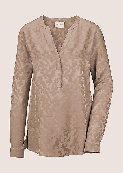 MADELEINE Langarmbluse "Bluse Lange Jacquard-Bluse" günstig online kaufen