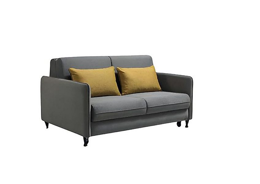 JVmoebel 2-Sitzer Stoff Sofa 2 Sitzer Couch Textil Schlafsofa Polster Bettf günstig online kaufen