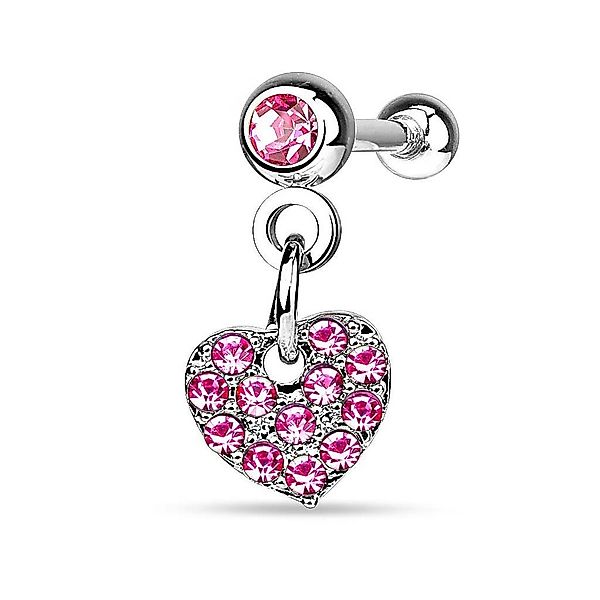 Taffstyle Piercing-Set Tragus Helix Kristall Kugel günstig online kaufen