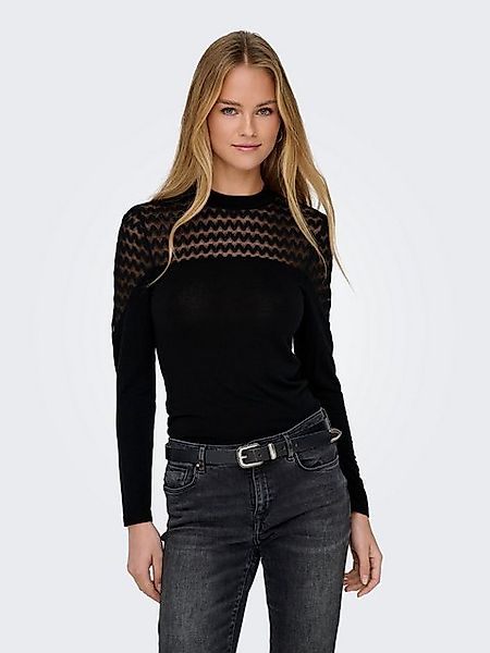 ONLY Langarmshirt ONLMALLE L/S MOCK NECK MIX TOP JRS günstig online kaufen