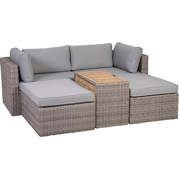 Greemotion Loungeset Rattan Gartenmöbel Set Outdoor günstig online kaufen