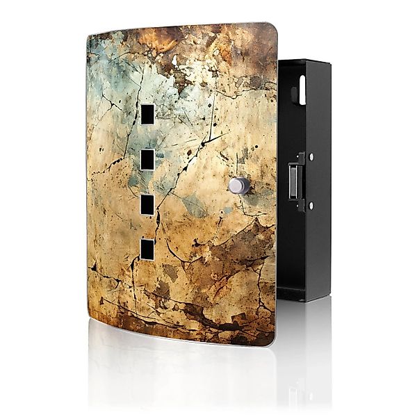 Banjado Design Schlüsselkasten Aus Edelstahl Für 10 Schlüssel 24x21,5x7cm M günstig online kaufen