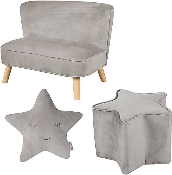 roba® Kindersitzgruppe Lil Sofa, (Set, 3-tlg), bestehend aus Kindersofa, Ki günstig online kaufen