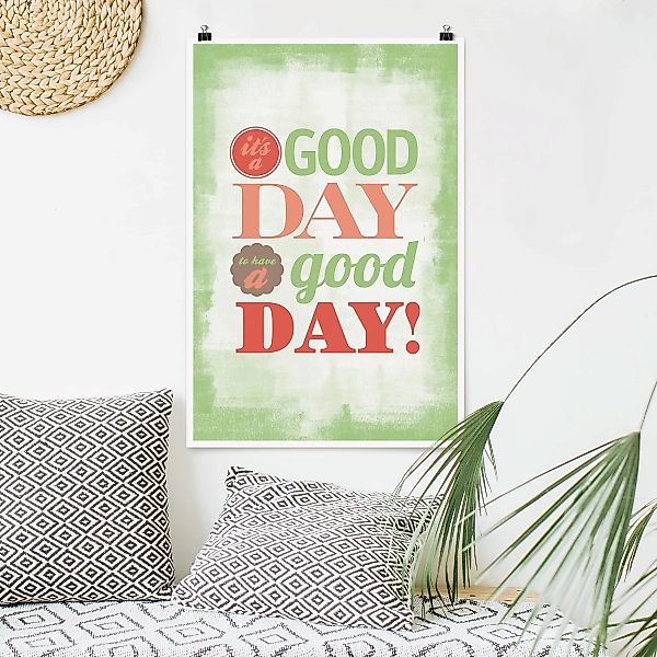 Poster - Hochformat No.EV21 A Good Day günstig online kaufen