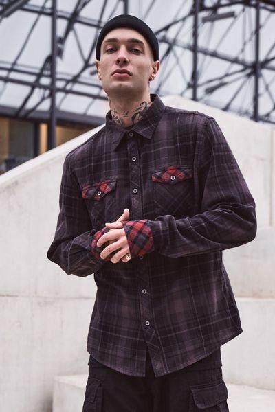 Brandit Langarmhemd Duncan Check Shirt Long günstig online kaufen