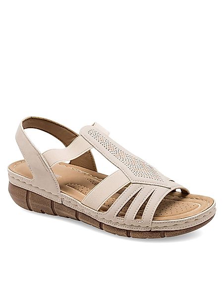 Clara Barson Sandalen WYL0510-03 Beige Sandale günstig online kaufen