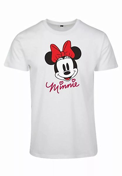 Merchcode Kurzarmshirt Merchcode Damen Ladies Minnie Mouse Tee (1-tlg) günstig online kaufen