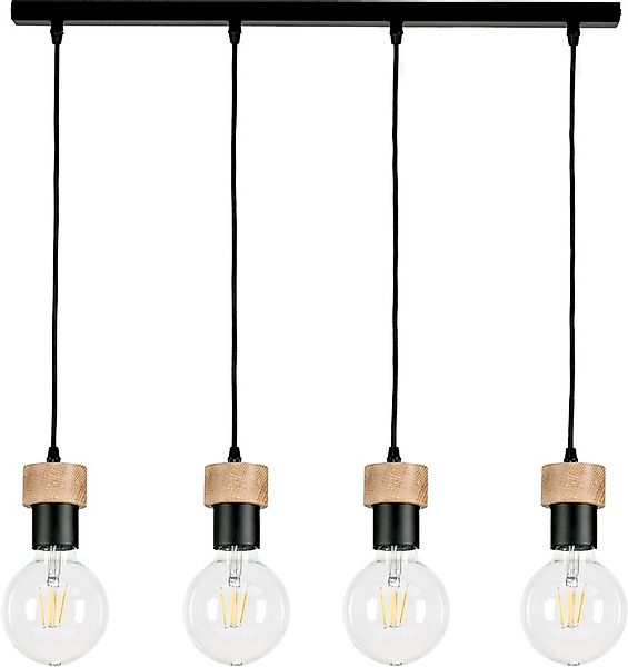 BRITOP LIGHTING Pendelleuchte »CLARTE«, 4 flammig, Leuchtmittel E27   Leuch günstig online kaufen
