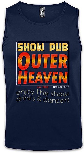 Urban Backwoods Tanktop Outer Heaven Ärmelloses T-Shirt Logo Symbol Sign Ga günstig online kaufen