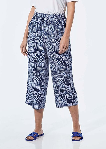 GOLDNER Schlupfhose Kurzgröße: Sommerliche Druckhose günstig online kaufen