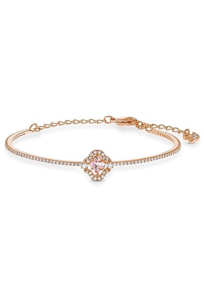 Swarovski Armreif Una Sparkling Dc Glücksklee, günstig online kaufen