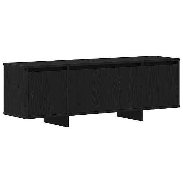 vidaXL TV-Schrank TV-Schrank Schwarz Eiche 120x30x40,5 cm Holzwerkstoff (1- günstig online kaufen