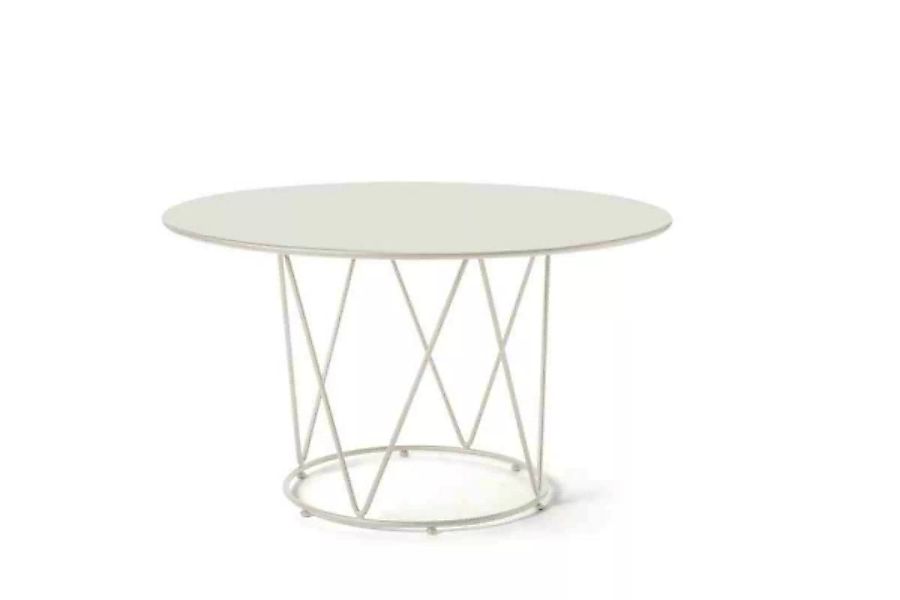 Outdoor Tisch Daisy Ø 110 cm perlweiß BS günstig online kaufen