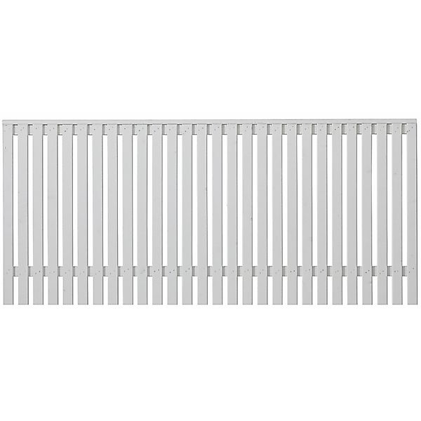 Vorgartenzaun Sendai Nadelholz Weiß 180 cm x 80 cm günstig online kaufen