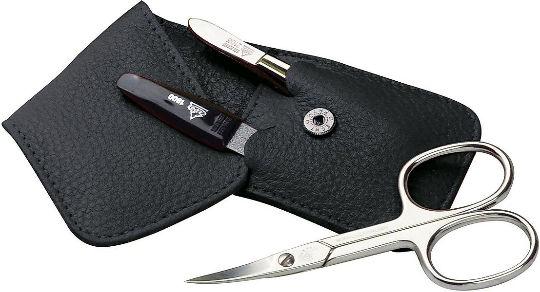 ERBE Maniküre-Etui Siena, 3 tlg., Taschen-Lederetui günstig online kaufen