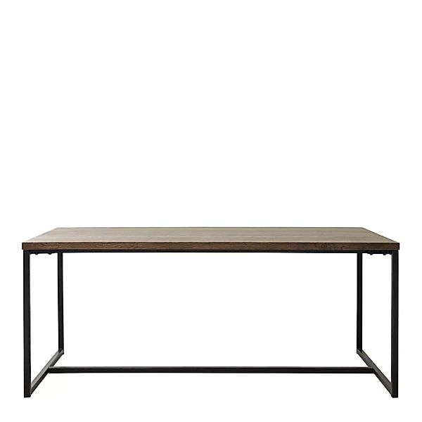 Tisch in Wildeiche dunkel furniert 180 cm breit günstig online kaufen