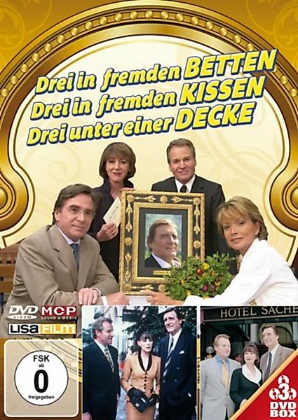 DVD Drei in fremden Betten-Kissen-Decken günstig online kaufen