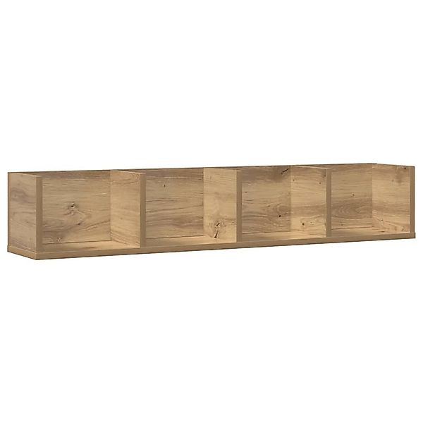 vidaXL Regal CD-Wandregal Artisan-Eiche 100x18x18 cm günstig online kaufen