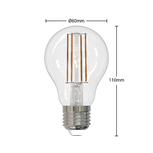 Arcchio LED-Leuchtmittel E27 Filament 6W klar 2.700K dimmbar günstig online kaufen