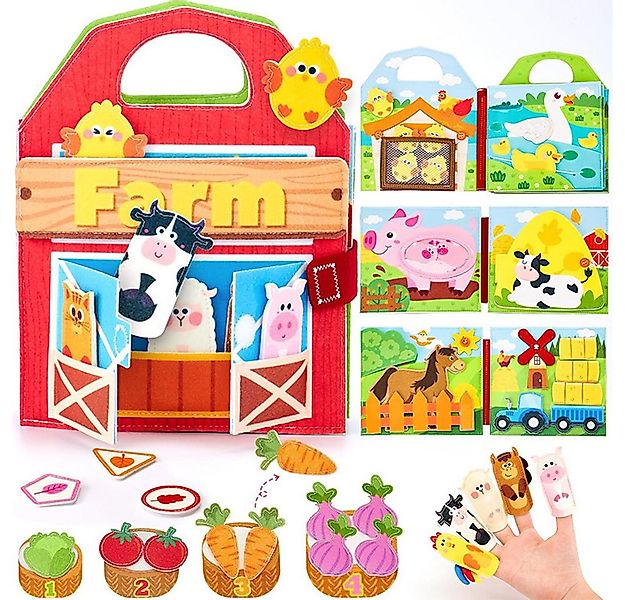 MINISO Lernspielzeug Busy Board für Kinder - Activity Board Montessori Spie günstig online kaufen