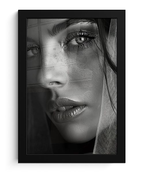 MuchoWow Poster Frau - Porträt - günstig online kaufen