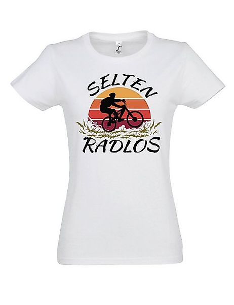 Youth Designz Print-Shirt "Selten Radlos" Damen T-Shirt mit Lustigen Gesche günstig online kaufen