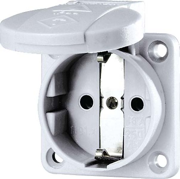 Mennekes Schuko-Anbau-Steckdose 16A,2p+E,230V,gr 11030 günstig online kaufen