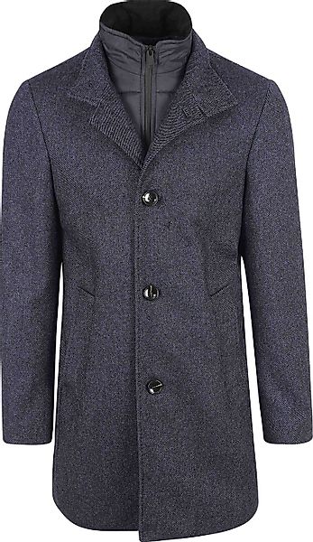 Suitable Prestige Hamburg Coat Dunkelblau - Größe 46 günstig online kaufen