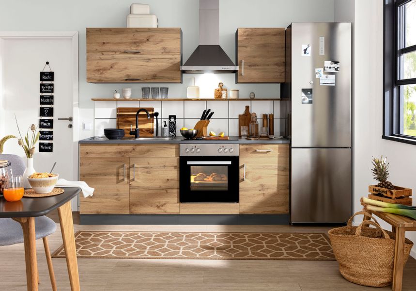 KOCHSTATION Klapphängeschrank "KS-Colmar" 100 cm, mit Metallgriff, für viel günstig online kaufen