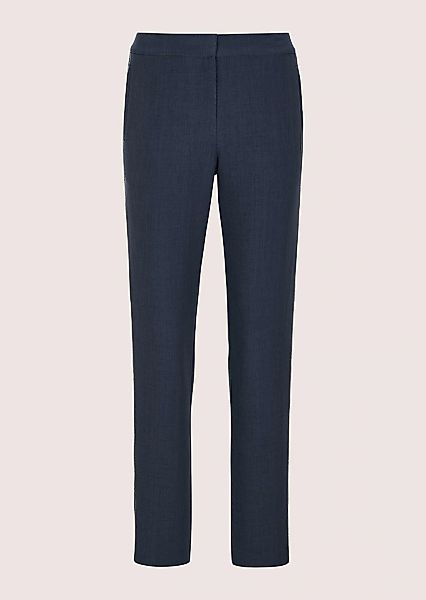 MADELEINE Stoffhose "Bügelfaltenhose Jerseyhose mit Kettendekoration" günstig online kaufen