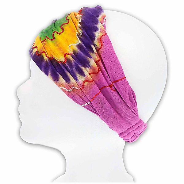 KUNST UND MAGIE Stirnband Batik elastisches günstig online kaufen