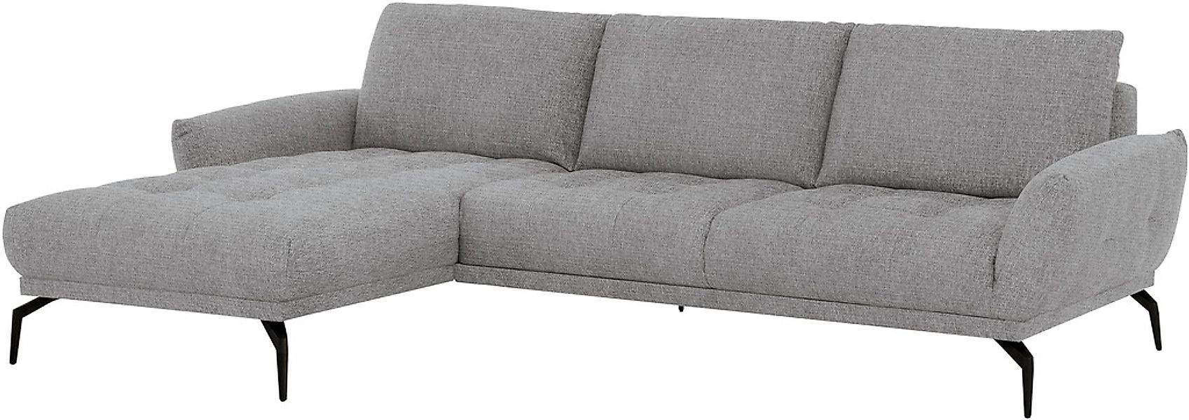exxpo - sofa fashion Ecksofa "NICEA erstklassiger Sitzkomfort, L-Form, bode günstig online kaufen