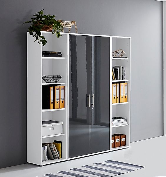 BMG Möbel Büromöbel-Set "Tabor", besteht aus 1 Aktenschrank und 2 Regalen günstig online kaufen