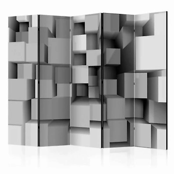 artgeist Paravent Mechanical Symmetry II [Room Dividers] grau Gr. 225 x 172 günstig online kaufen