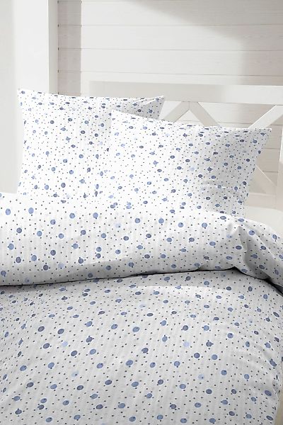Primera Bettwäsche »Soft-Seersucker Bettwäsche Konfetti«, mit kleinen Punkt günstig online kaufen