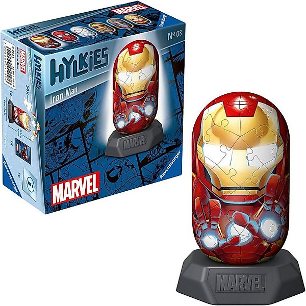 Ravensburger 3D-Puzzle Marvel Heroes, Hylkies Sammelfigur #08 Iron Man, 54 günstig online kaufen