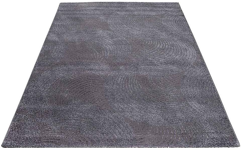 Carpet City Teppich "Friseé-Teppich FANCY 647" rechteckig 12 mm Höhe Läufer günstig online kaufen