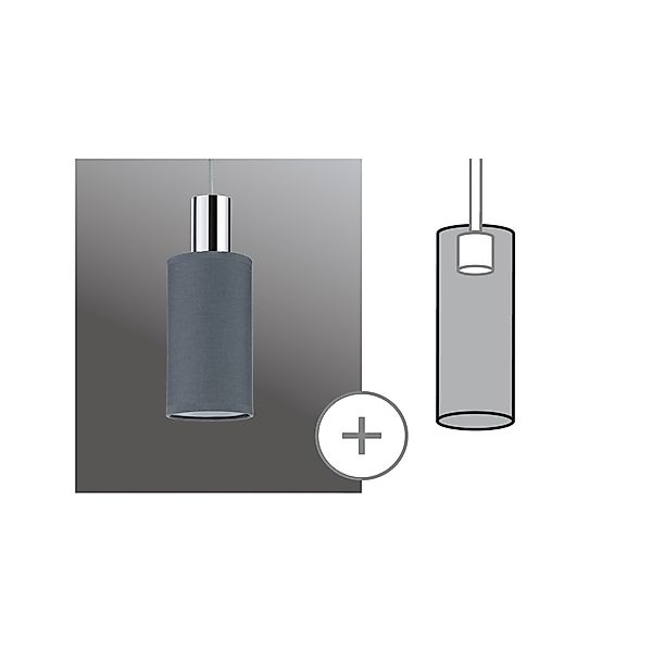 Paulmann "URail Schirm 2Easy Valerio 100mm Anthrazit" günstig online kaufen