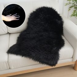 my home Fellteppich "Dena Teppiche, Fellform, waschbar" fellförmig 60 mm Hö günstig online kaufen