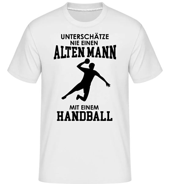 Handballer Nicht Unterschätzen · Shirtinator Männer T-Shirt günstig online kaufen