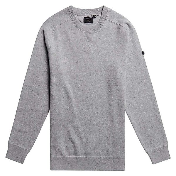 Superdry Essential Cotton Crew Pullover M Mid Marl günstig online kaufen