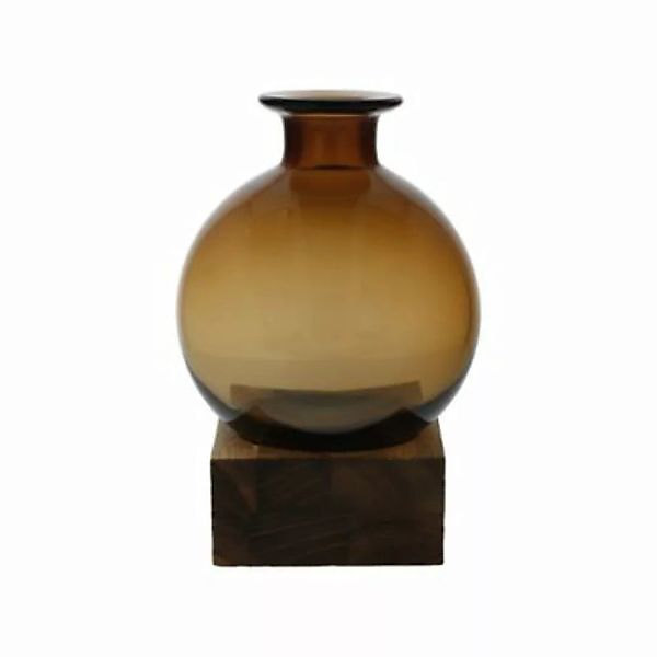 Goebel Vase Smoky Amber braun günstig online kaufen