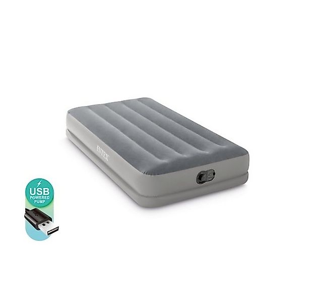 Intex Luftmatratze Intex 64112 TWIN DURA-BEAM PRESTIGE AIRBED W/FASTFILL US günstig online kaufen
