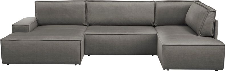 Home affaire Wohnlandschaft "SHERWOOD 329 cm, U-Form, Schlafsofa," Schlaffu günstig online kaufen