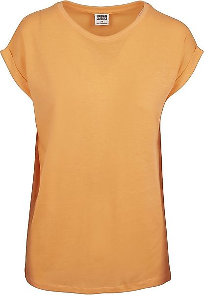 URBAN CLASSICS Kurzarmshirt Urban Classics Damen Ladies Extended Shoulder T günstig online kaufen