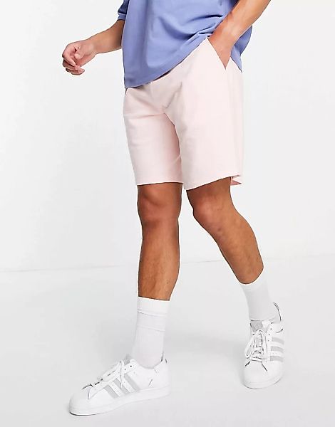 ASOS DESIGN – Oversize-Shorts aus Jersey in Rosa günstig online kaufen