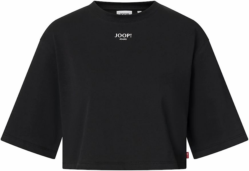 Joop Jeans Rundhalsshirt "Taky", in Cropped-Länge günstig online kaufen