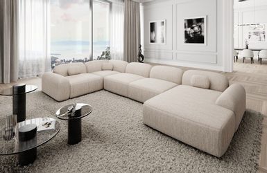 Sofa Dreams Wohnlandschaft Stoff Sofa Polstersofa günstig online kaufen